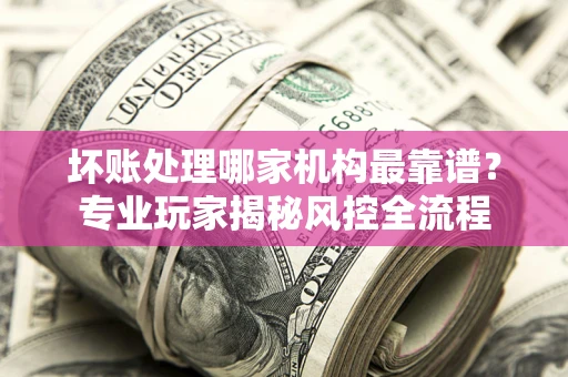 武汉坏账处理哪家机构最靠谱？专业玩家揭秘风控全流程