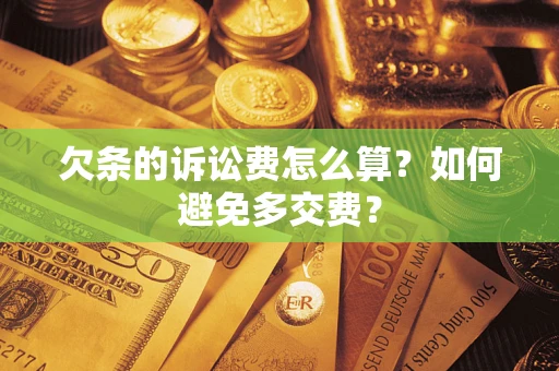 武汉欠条的诉讼费怎么算？如何避免多交费？
