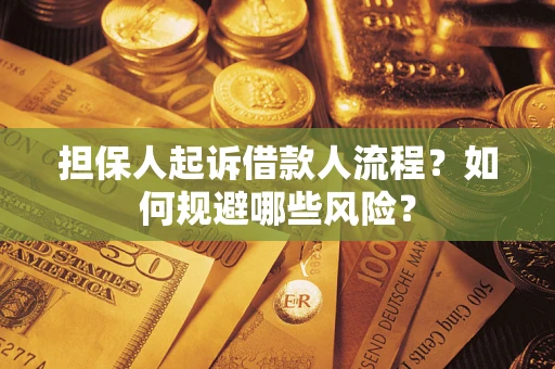 武汉担保人起诉借款人流程？如何规避哪些风险？