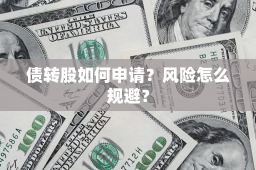 武汉债转股如何申请？风险怎么规避？