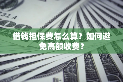 武汉借钱担保费怎么算？如何避免高额收费？